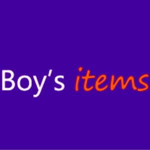 Boys Item’s Section